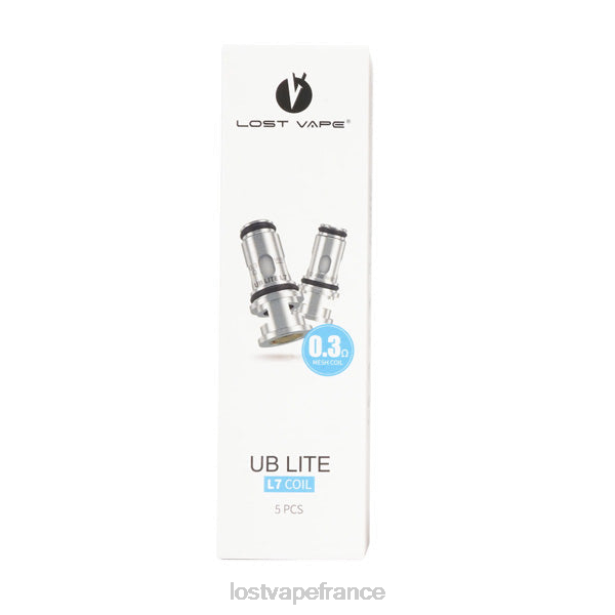 Lost Vape Contact - Lost Vape UB bobines légères (paquet de 5) bobine l7 0,3 ohm 2F66120