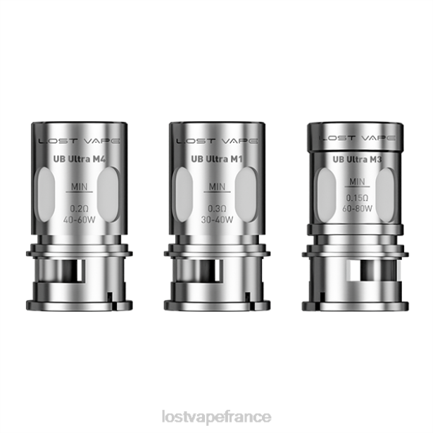 Lost Vape France - Lost Vape UB série ultra coil (paquet de 5) m6 0,3 ohm 2F66131