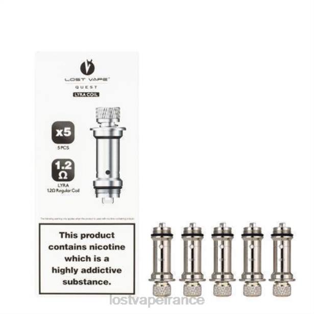 Lost Vape Paris - Lost Vape Lyra bobines de remplacement (paquet de 5) bobine régulière 1,2 ohm 2F66432