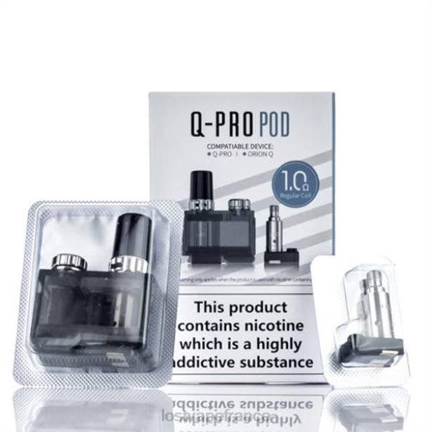 Lost Vape Flavors France - Lost Vape Orion ensemble de dosettes q-pro | 1 pod + 2 résistances Bobines de 1 ohm 2F66405