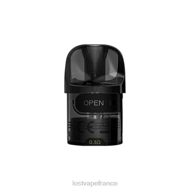 Lost Vape France - Lost Vape E-Plus dosettes (paquet de 3) 0,3 ohm 2F66381