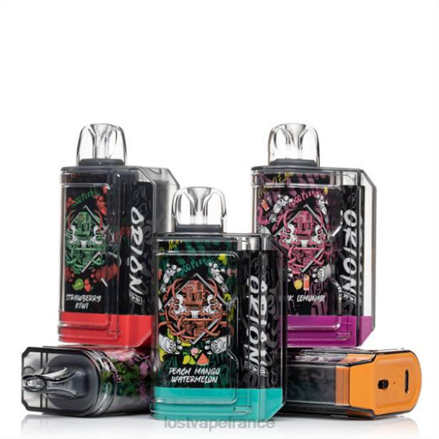 Lost Vape Contact - Lost Vape Orion barre jetable | 7500 bouffées | 18 ml | 50 mg miellat bleu razz 2F6670