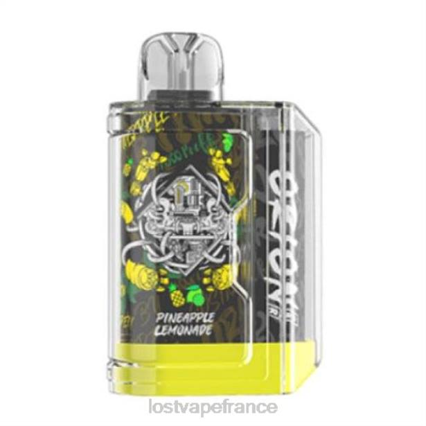 Lost Vape France - Lost Vape Orion barre jetable | 7500 bouffées | 18 ml | 50 mg limonade à l'ananas 2F6651