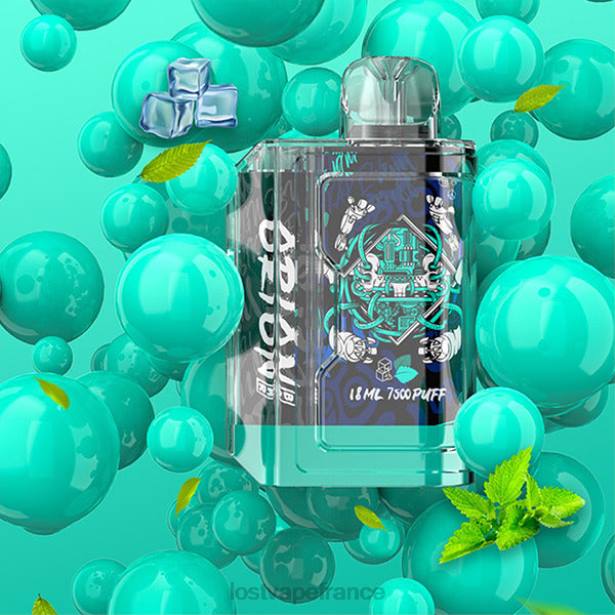 Lost Vape France - Lost Vape Orion barre jetable | 7500 bouffées | 18 ml | 50 mg menthe bleue 2F6681