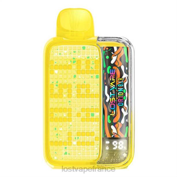 Lost Vape Prix France - Lost Vape Orion barre jetable 10000 bouffée 20ml 50mg limonade à l'ananas 2F66278