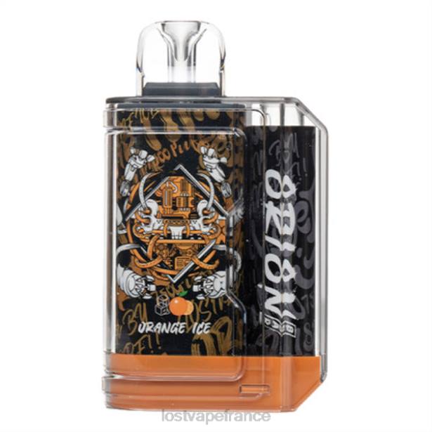 Lost Vape Prix France - Lost Vape Orion barre jetable | 7500 bouffées | 18 ml | 50 mg glace à l'orange 2F6658