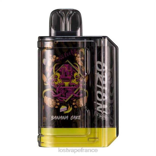 Lost Vape Wholesale - Lost Vape Orion barre jetable | 7500 bouffées | 18 ml | 50 mg gâteau à la banane 2F6656