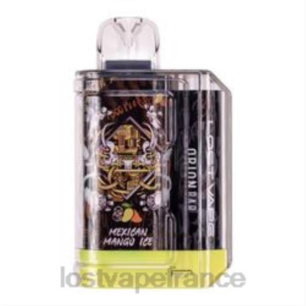 Lost Vape Wholesale - Lost Vape Orion barre jetable | 7500 bouffées | 18 ml | 50 mg glace mexicaine à la mangue 2F6686
