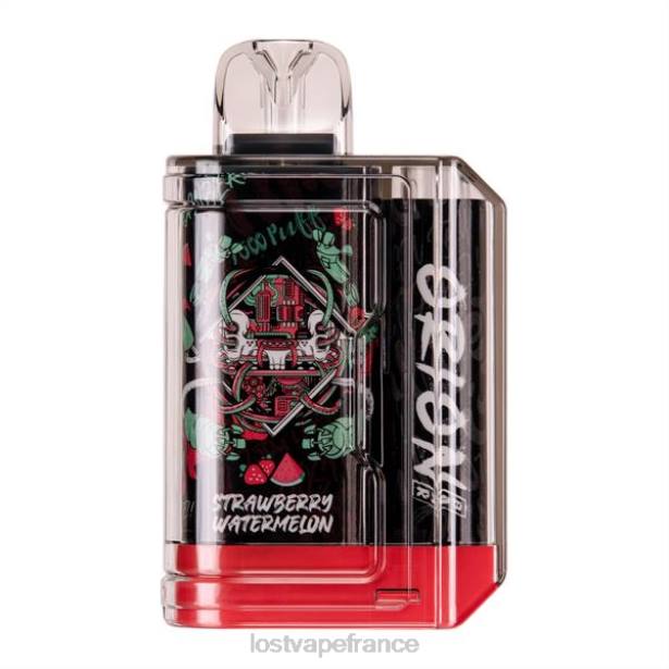Lost Vape Wholesale - Lost Vape Orion barre jetable | 7500 bouffées | 18 ml | 50 mg pastèque fraise 2F6666