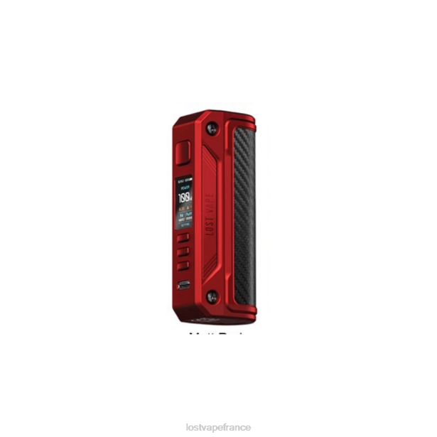 Lost Vape Near Me - Lost Vape Thelema module solo 100w rouge mat/fibre de carbone 2F66253