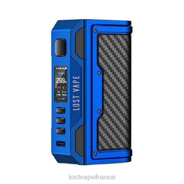 Lost Vape Review France - Lost Vape Thelema quête 200w mod bleu mat/fibre de carbone 2F66177