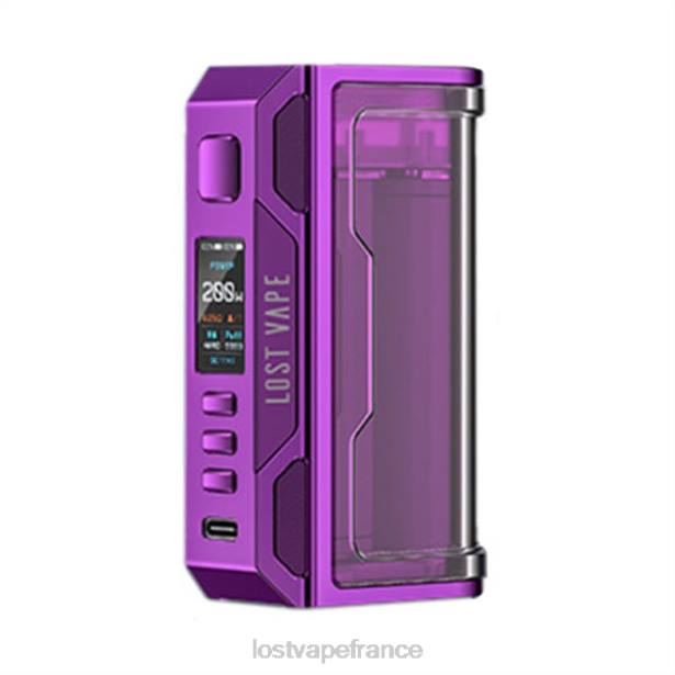 Lost Vape Review France - Lost Vape Thelema quête 200w mod violet/clair 2F66187