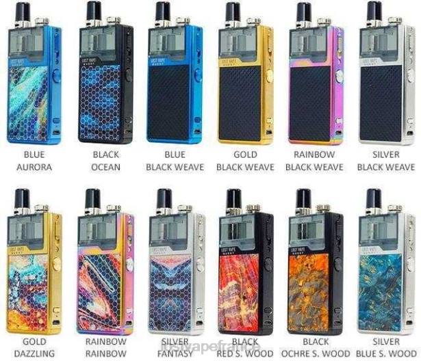 Lost Vape Prix France - Lost Vape Quest kit complet pour appareil orion q pod noir/bois de voyage 2F66478