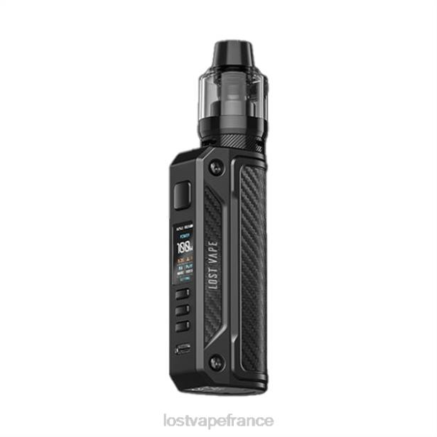 Lost Vape France - Lost Vape Thelema kit solo 100w noir/fibre de carbone 2F66171