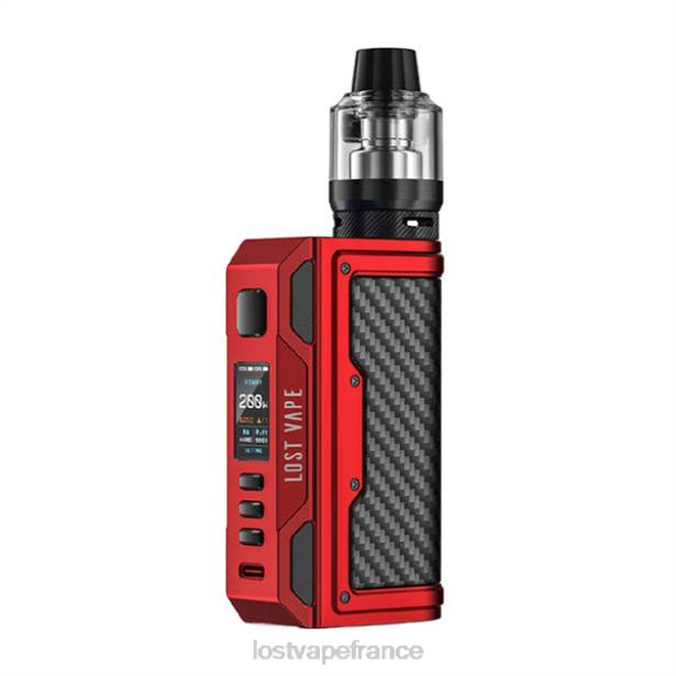 Lost Vape Price - Lost Vape Thelema kit quête 200w rouge mat/fibre de carbone 2F66139